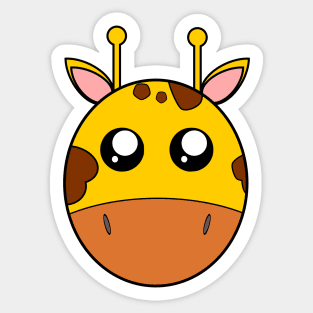 Giffy Giraffe Sticker